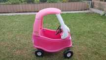 Jeździk little tikes różowo biały