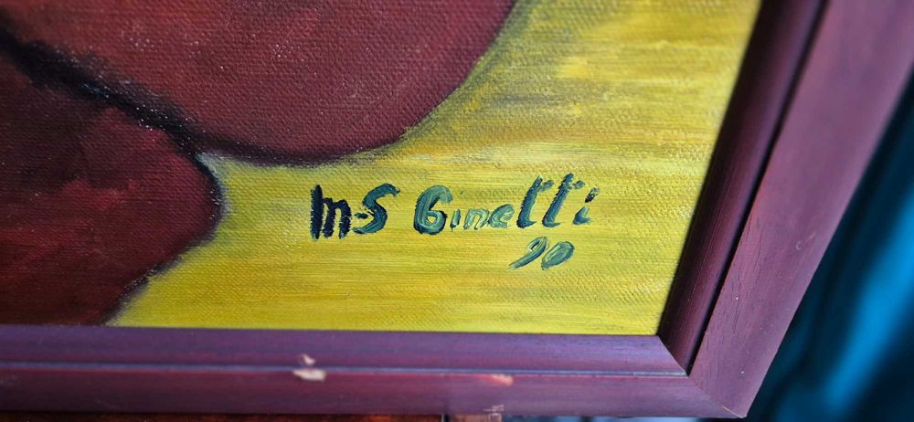 Obraz sygnowany Afryka dekor sztuka plemienna tribe art pop art unikat