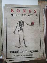 Plakat koncertowy Imagine Dragons Bones