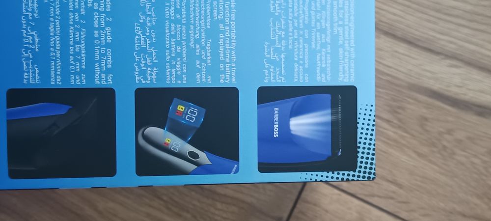 Trymer do ciała wodoodporna maszynka do strzyżenia BarberBoss