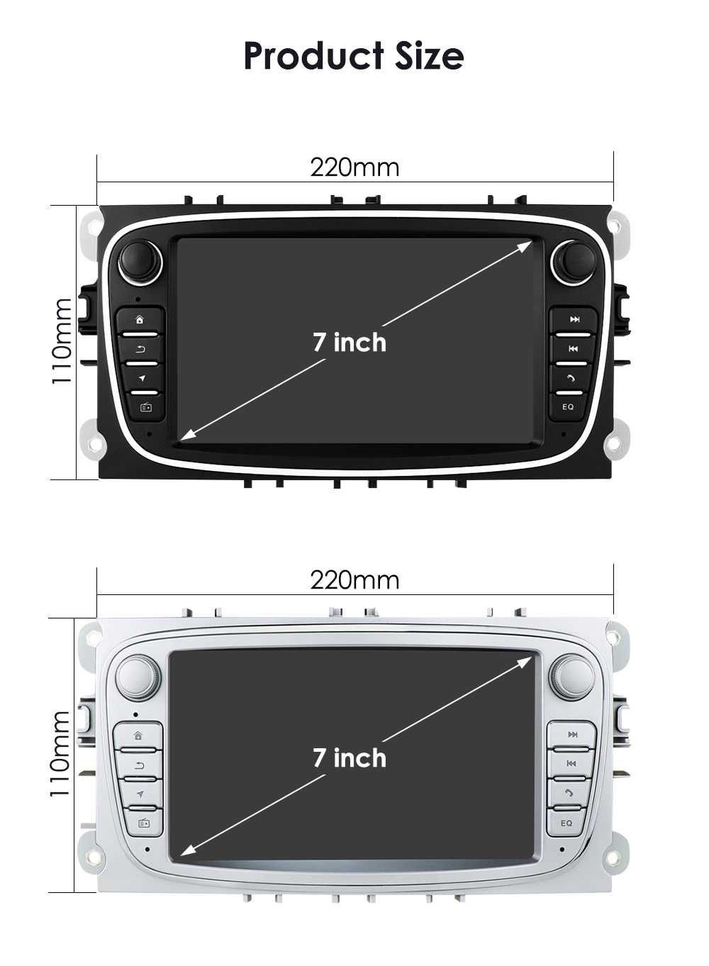 Ford Mondeo MK4 Kuga S-max Focus Radio Android NOWE 1/32GB