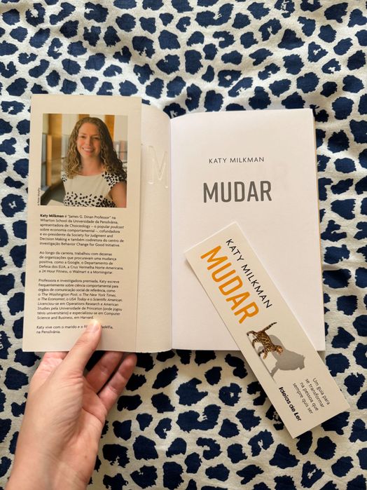 Livro “Mudar” de Katy Milkman