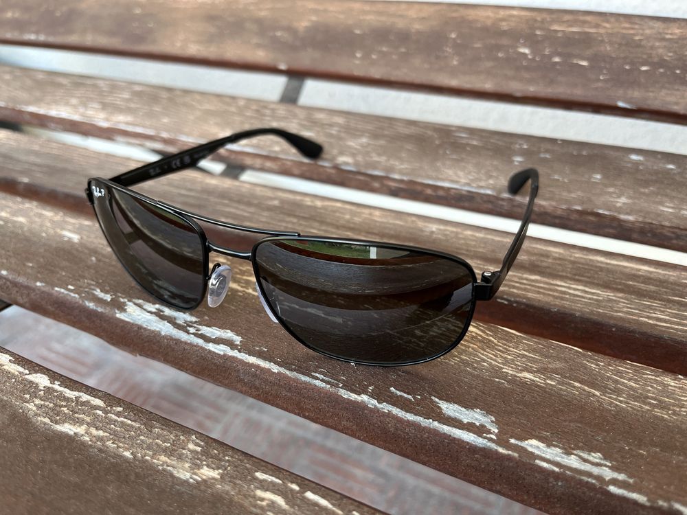 Óculos de sol Ray Ban com lentes polarizadas