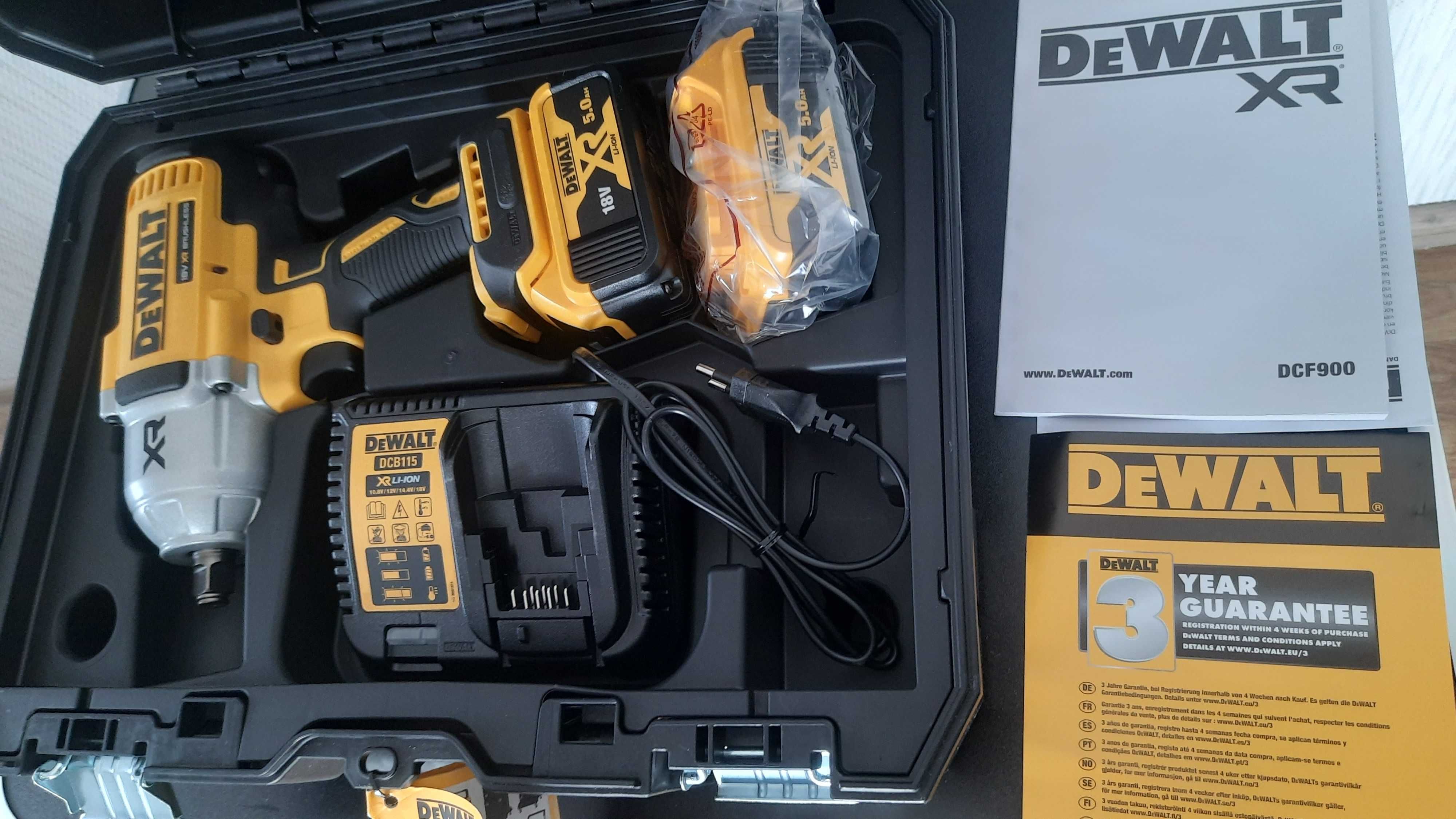 Гайковерт dewalt dcf900p2т для профессионального использования