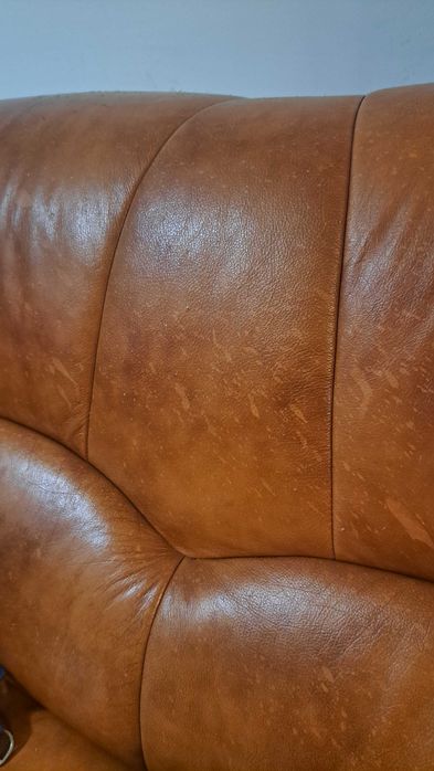 Wypoczynek skórzany firmy KLER kanapa