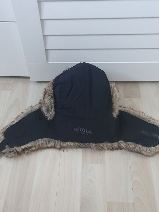 pilotka z futerkiem Satila of Sweden czapka ocieplana 58cm