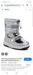 Śniegowce damskie moon boot 38 srebrne