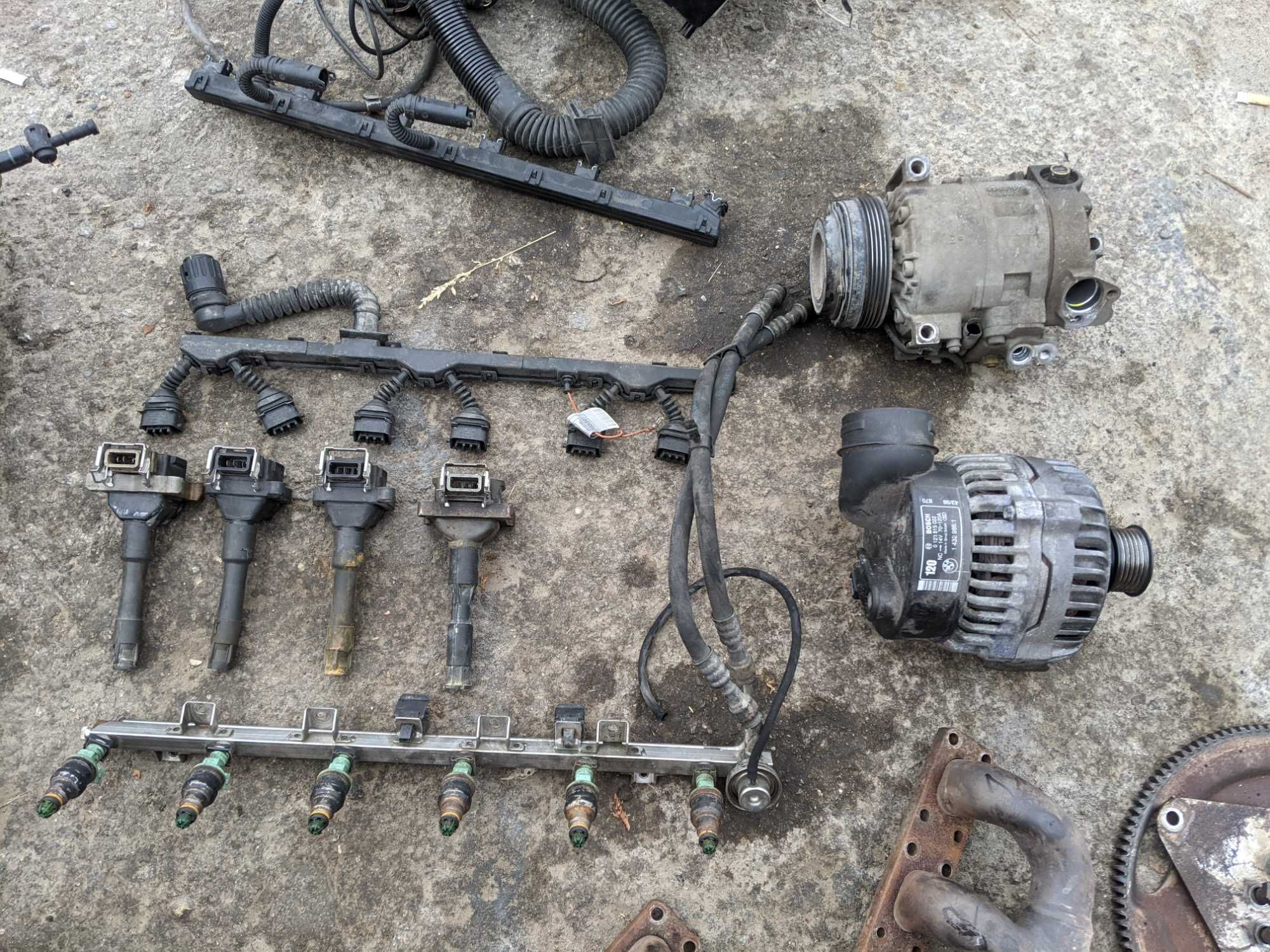 Впускной коллектор bmw e39 m52b20 бмв м52б20
