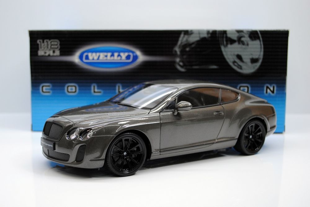 1:18 модель Bentley Continental Supersports 2009 WELLY