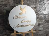 Tablica Chrzest Swiety Aleksandra