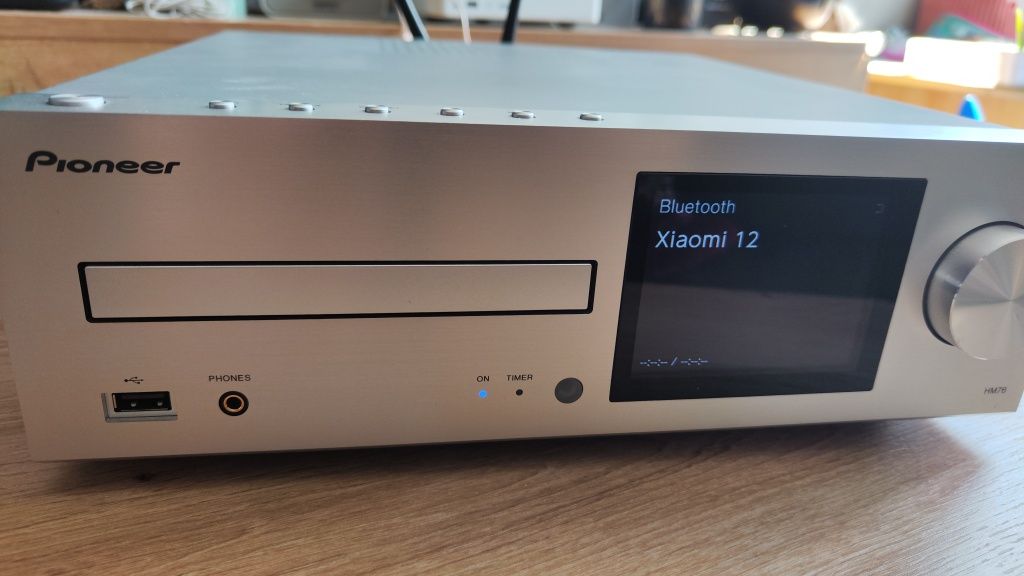 Pioneer xc-hm76 amplituner sieciowy spotify tidal bluetooth