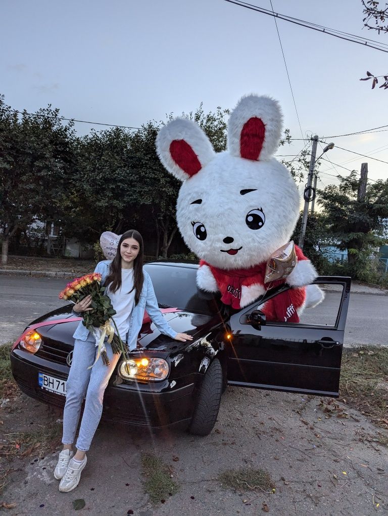 Аниматоры Николаев, Поздравление,белый медведь,Патрон,зайка,стриптиз