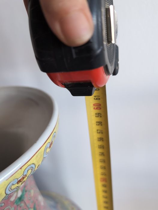 Conjunto 2 jarrões chineses