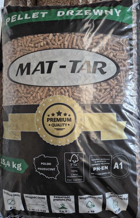 Opał Węgiel groszek Polskich Kopalń Sztygar  Pellet certyfikat A1