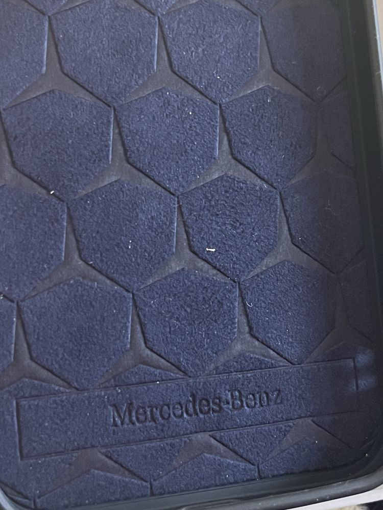 Чохол  Mercedes-Benz для Apple iPhone 12 Pro Max Dark Blue