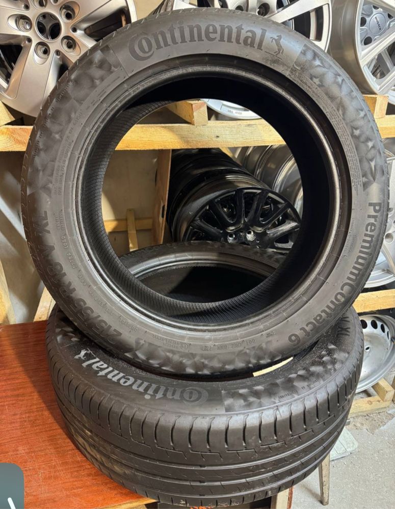Шини 215 55 R18 ЛІТО Комплекти Пари З Німеччини