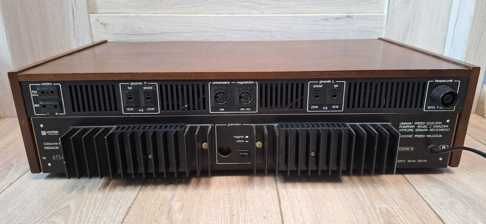 Amplituner RADMOR 5102 ! Czarno-Brązowy ! IDEAŁ ! Przestrojony! 81 R !