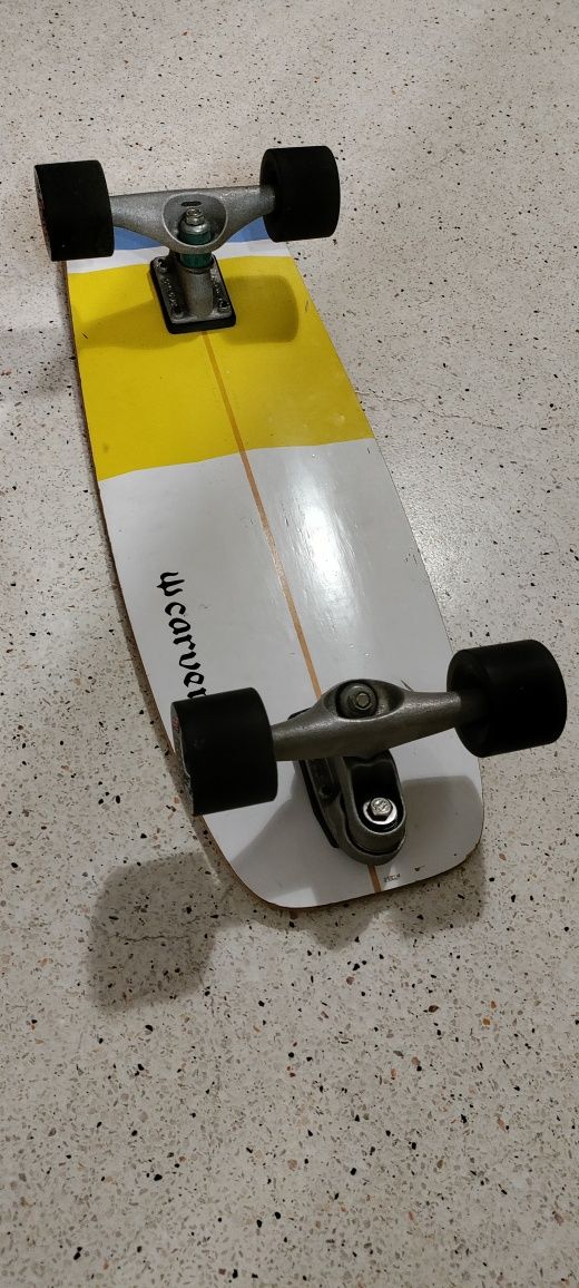 Carver surfskate C7 - alot of drive and fun surf-skateboard.