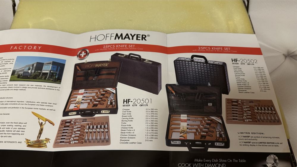 Столовые приборы Hoff Mayer 25 предметов