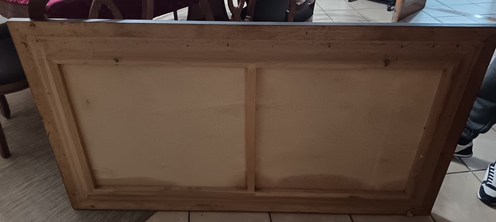 Quadro com paisagem da natureza de 1,50m x 0,8 m, em muito bom estado