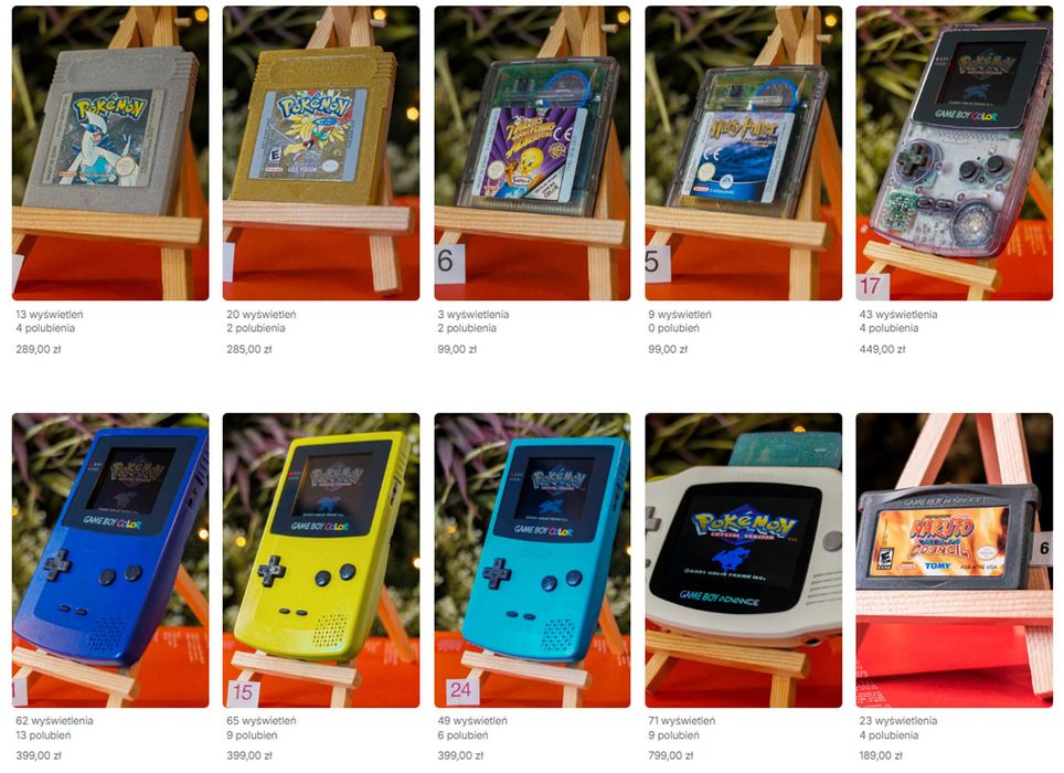 Gry i konsole Nintendo Game Boy (Classic / Pocket / Color / Advance)