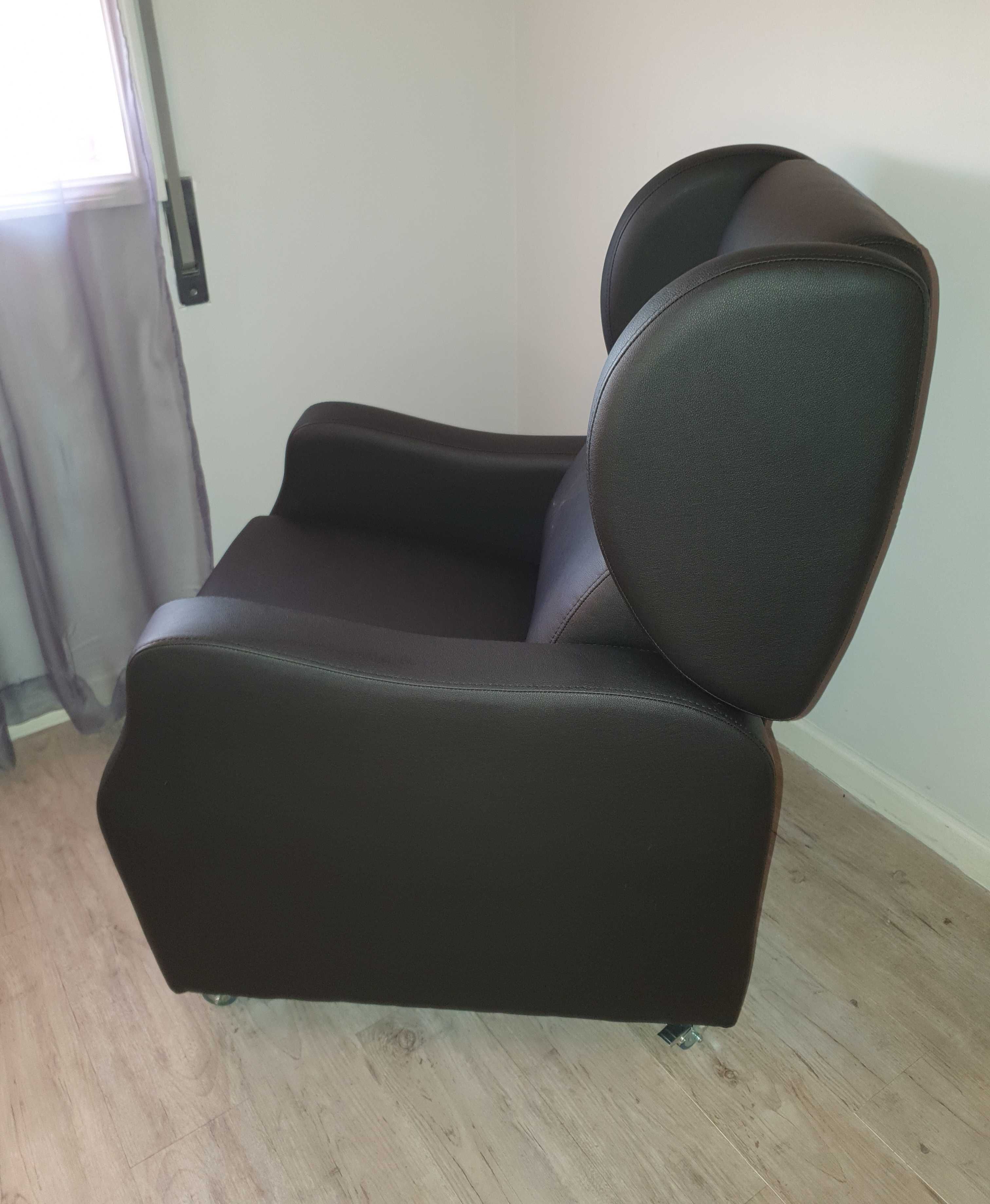 Cadeirão relax com rodas NOVO