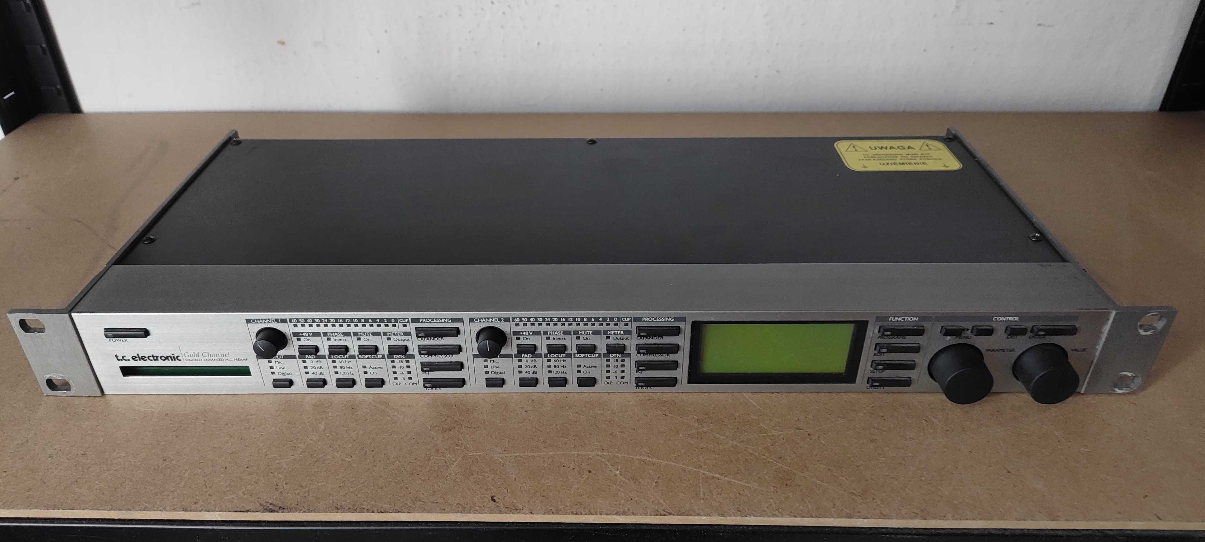 TC Electronic Gold Channel przedwzmacniacz mikrofonowy procesor