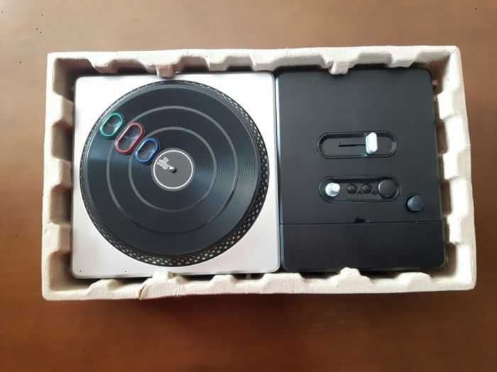 Consola Playstation Toca-discos, TURNTABLE DJ HERO 2 para PS3 e PS2