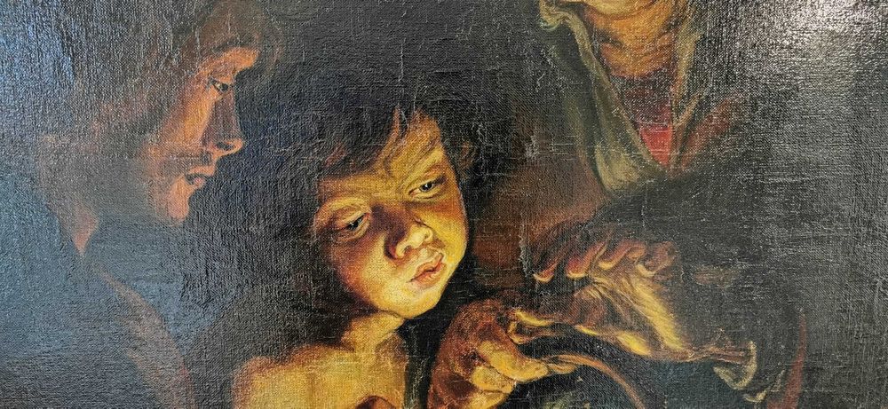 Peter Paul Rubens  - kopia pięknego obrazu Mistrza XVII w.