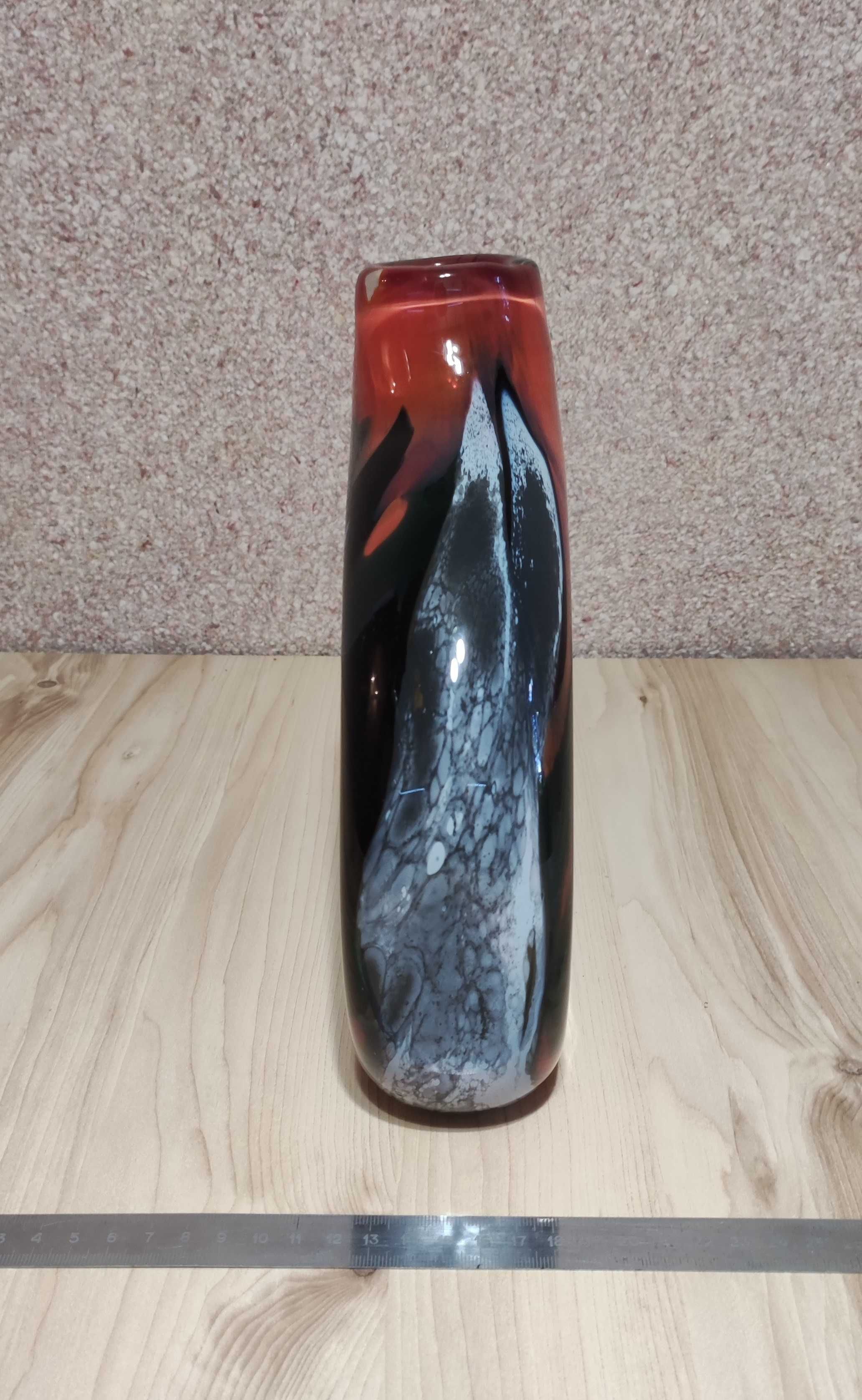Винтажная Ваза цветное Муранское Стекло Murano Glass Декор