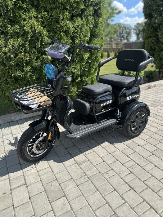 Електротрак електротрицикл Fada Oldi Max 1100w