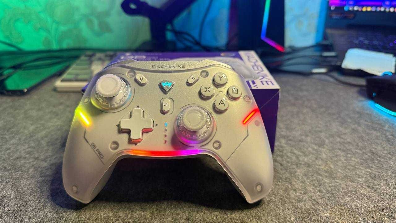 Бездротовий геймпад\джойстик Machenike G5 Pro (Tri-Mode) RGB