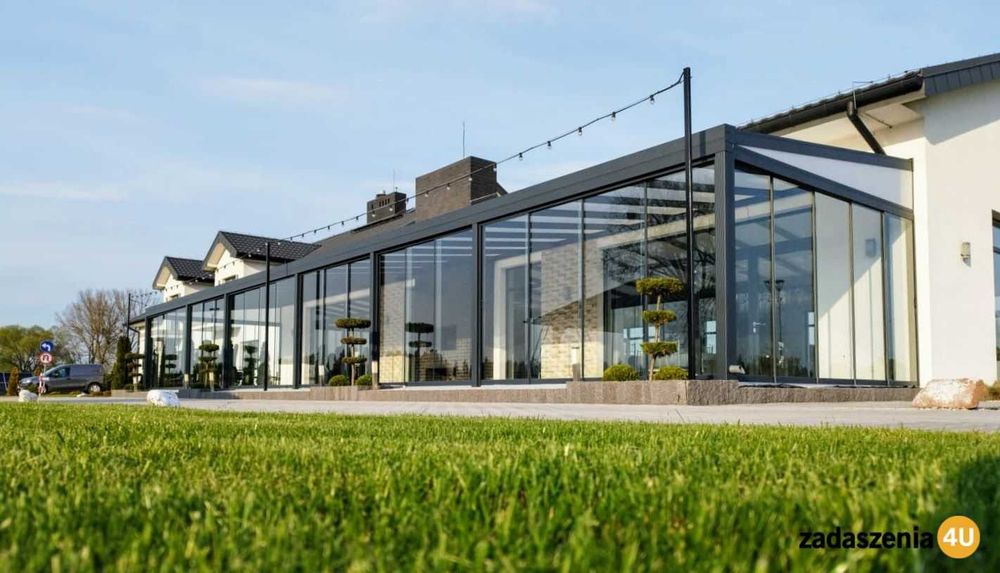 Zadaszenie tarasu, szklane zabudowy, wiaty, pergole, ogrody zimowe