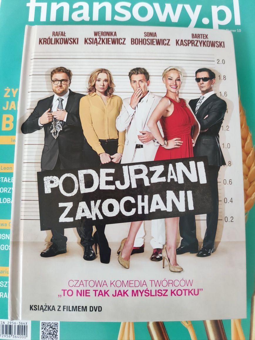 Film Podejrzani zakochani (booklet) płyta DVD, polska komedia obyczajo