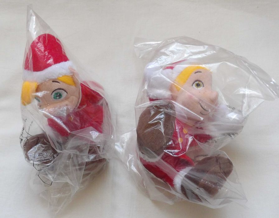 Coca-Cola zestaw 2 elfików NOWE