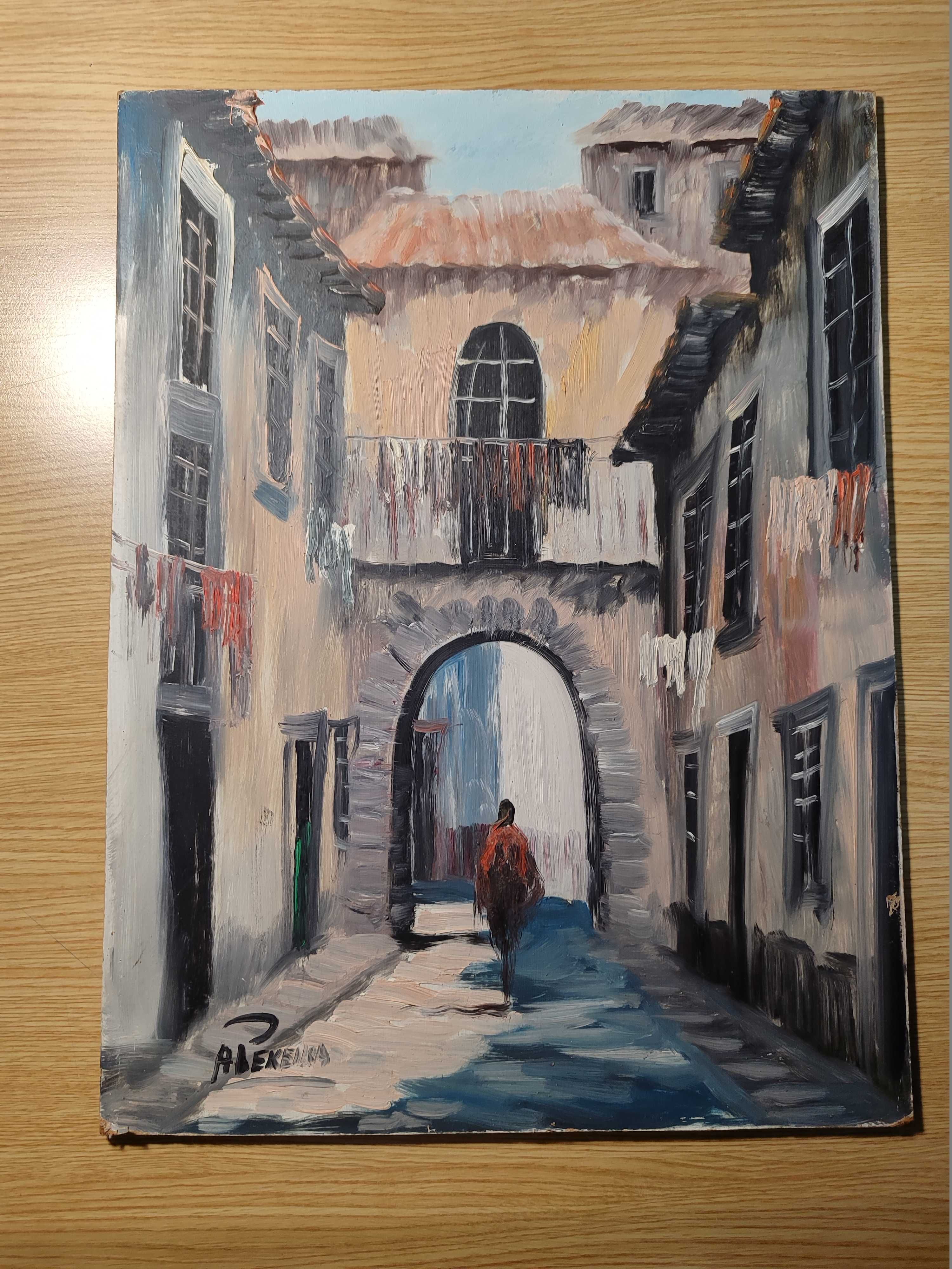 Quadro de pintura a óleo