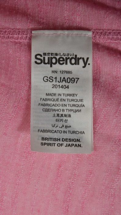 SUPERDRY Real Street Koszulka Damska S Oryginalna Wiskoza Tshirt