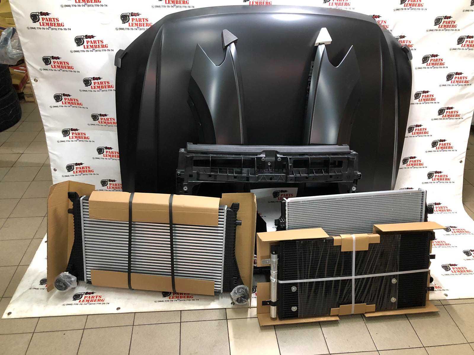 Радиатор интеркулер радіатор кулєр Tiguan Allspace телевизор комплект