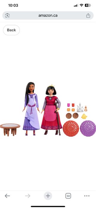 Disney Wish Tea time. Mattel. Чаювання. Лялька оригінальна