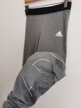 Adidas legginsy sportowe damskie logowane
