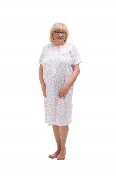 Martel Bawełniana Koszula Nocna Dla Mamy/Babci 3Xl