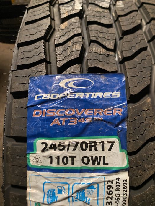 245/70/17 CooperTires Discoverer AT3 4S