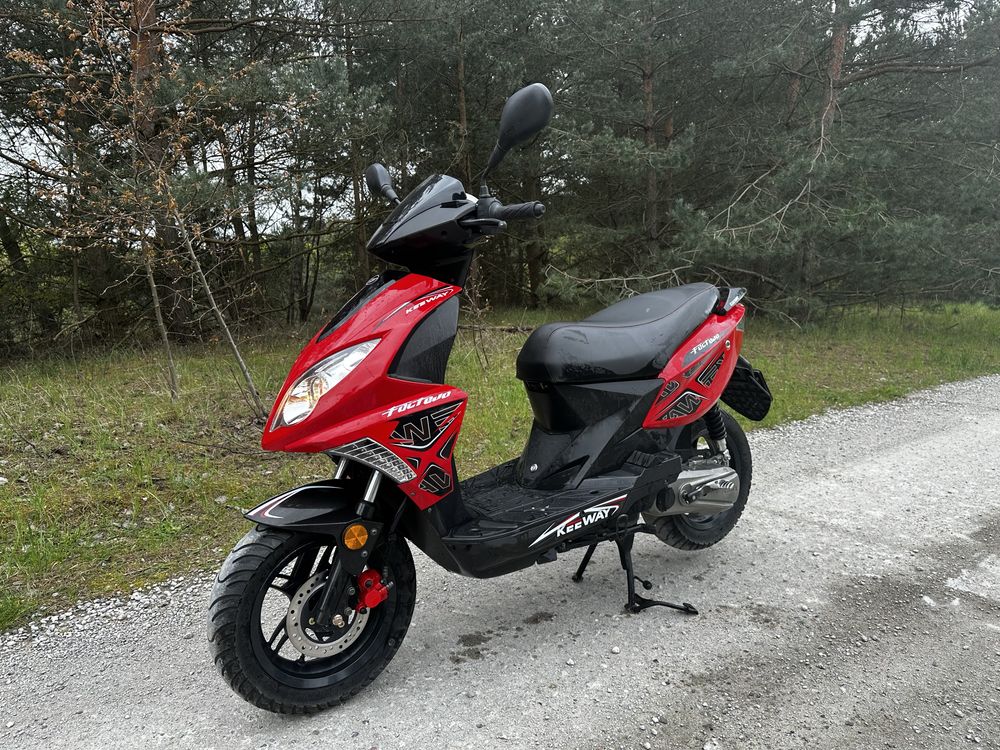 SKUTER KEEWAY F-ACT EVO 50 /1500km/Jak Nowy/