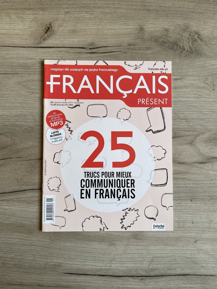 6 x Francais Present - magazyn do nauki francuskiego