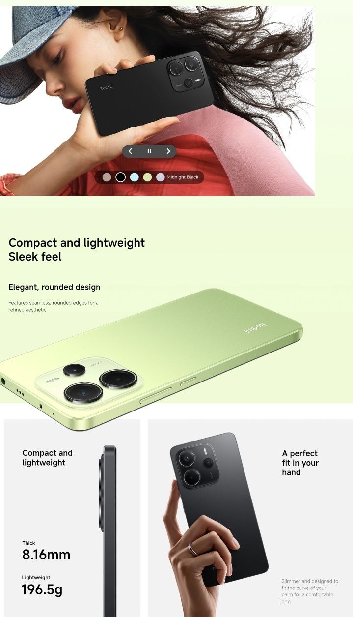 Telemóvel Xiaomi Redmi Note 14 NOVO Selado + Garantia 3 anos