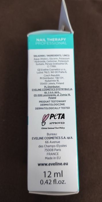 Nowe Eveline Cosmetics Stop! Nieestetycznym skórkom