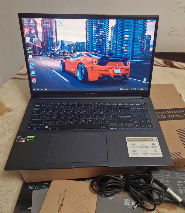 Asus M6500I Gaming /IPS 144Гц/Ryzen 5 4600H/16/512/GTX 1650 Max-Q 4 ГБ