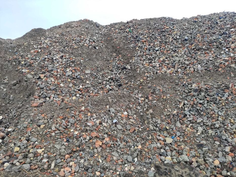 Przekrusz betonowo-ceglany, kruszony beton z cegłą + transport