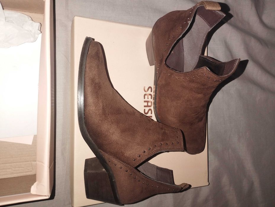 Botas castanhas Seaside