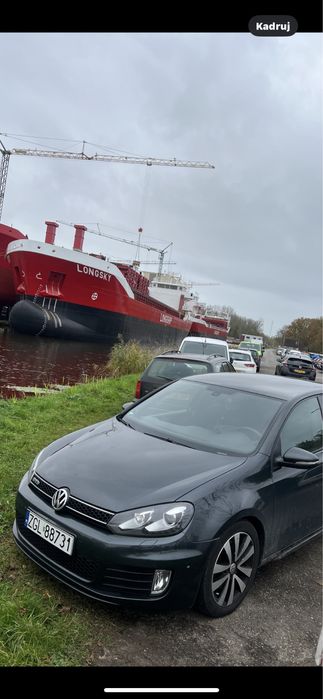 Volkswagen Golf vi 6 GTD szary metalic welur dcc assistent ksenony